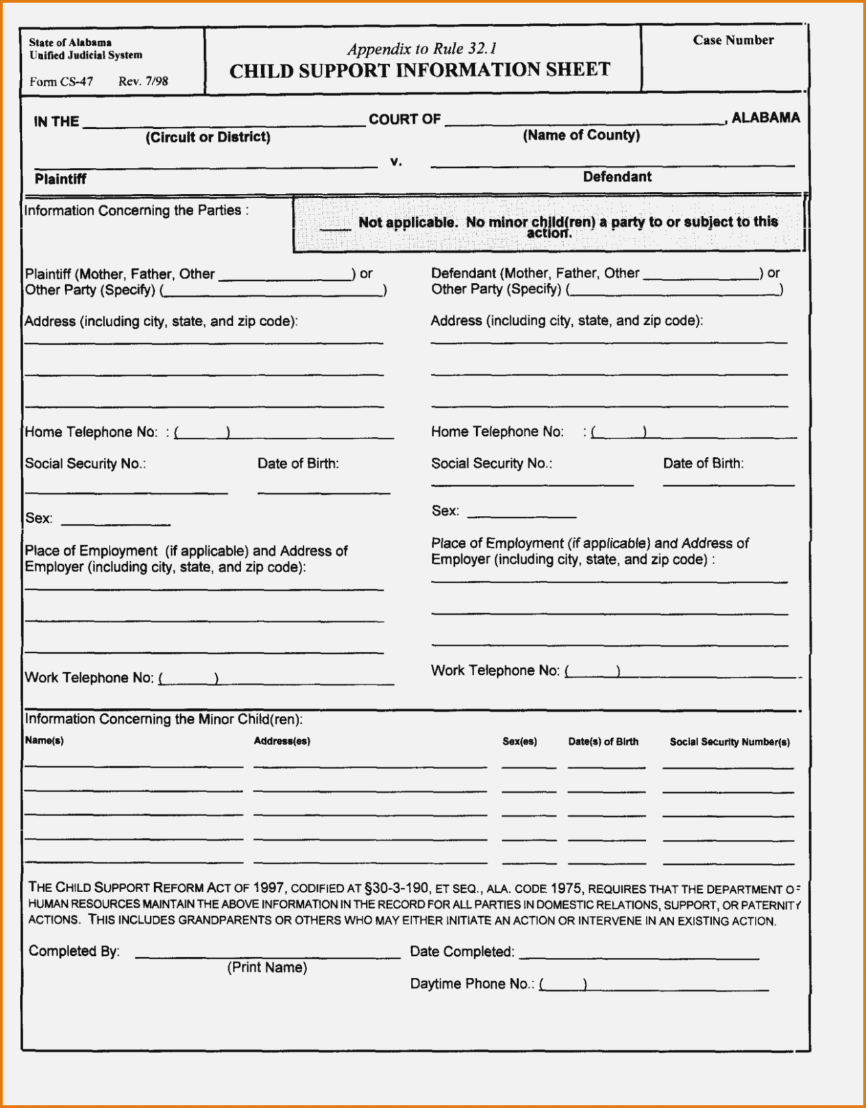 Jefferson County Alabama Application Form For Appointment As Notary