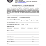 Leave Of Absence Form Fill Out Sign Online DocHub