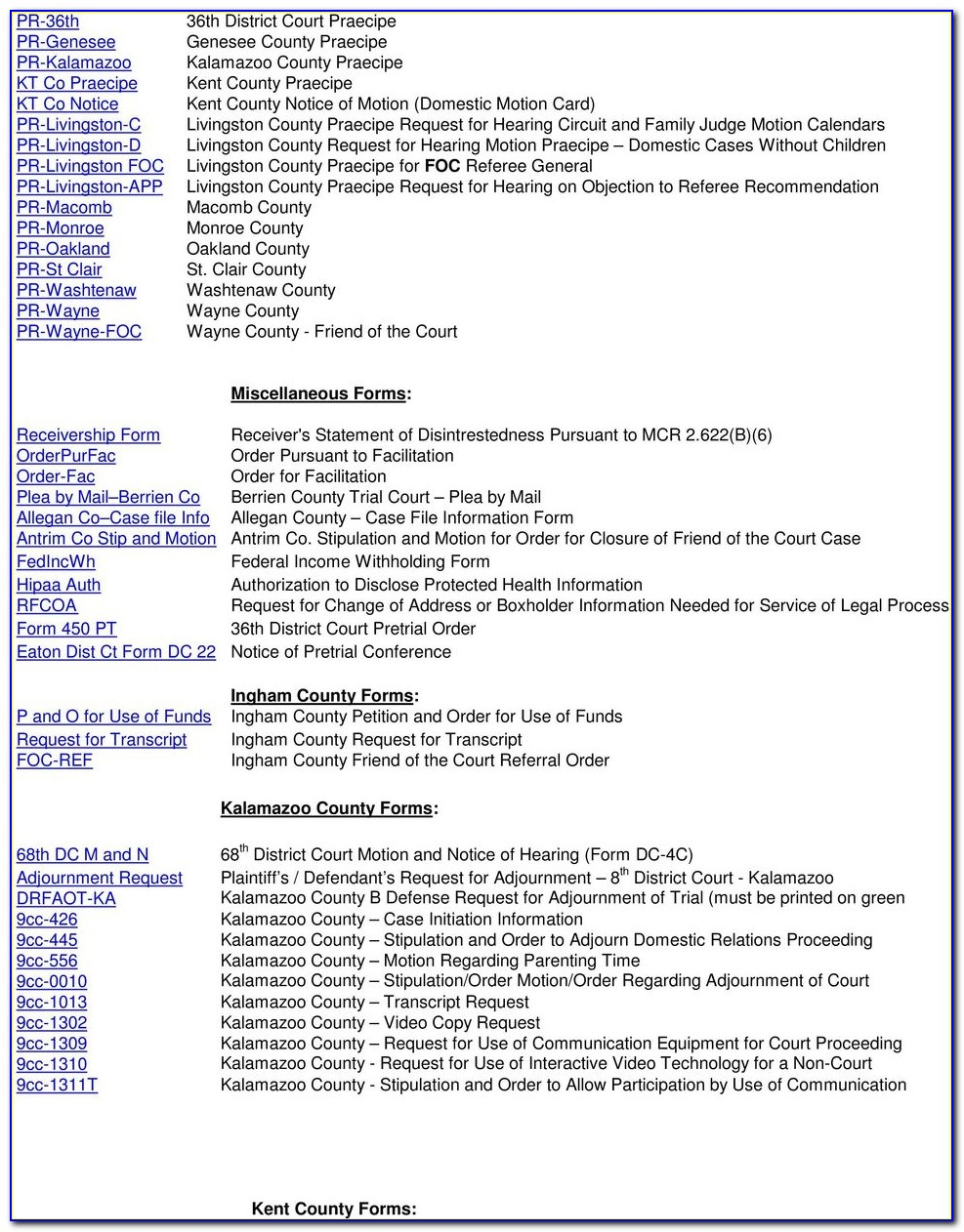 Livingston County Court Forms Form Resume Examples a15qxo3DeQ