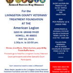 LIVINGSTON COUNTY VETERANS TREATMENT FOUNDATION FUNDRAISING Event May