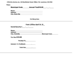 Local Services Tax Form Mifflin County School District Area Printable