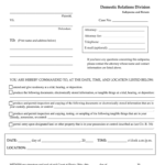 Lorain County Subpoena Form Fill Out And Sign Printable PDF Template