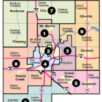 Map Of Genesee County Map Of West