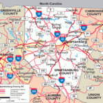 Maps Of Spartanburg County South Carolina