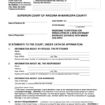 Maricopa Superior Court Civil Forms Civil Form 2023