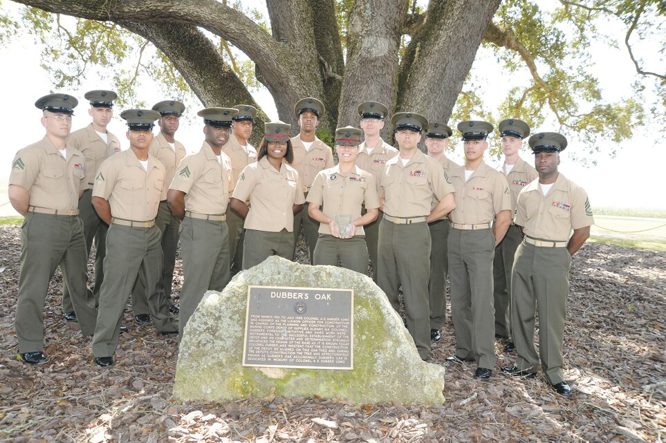 Marines Receive Partners In Excellence Award From Dougherty County 