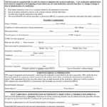MD School Medication Administration Authorization Form Calvert County
