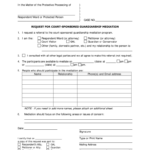 Mediation Forms Fill Online Printable Fillable Blank PdfFiller