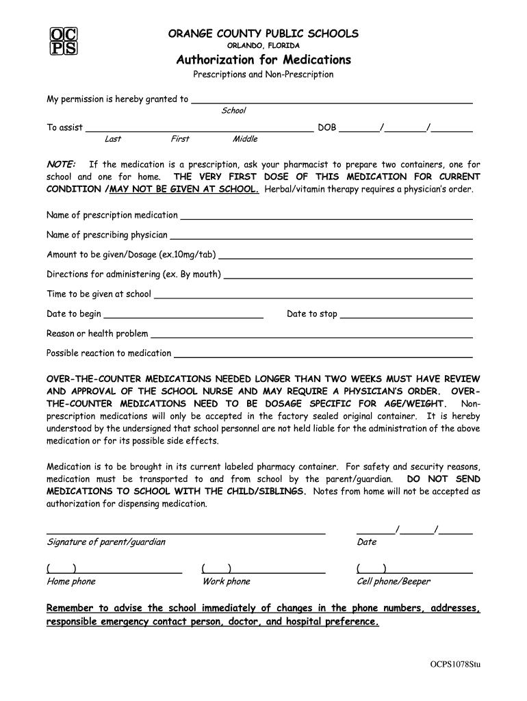 Medicine Form The Form In Seconds Fill Out And Sign Printable PDF