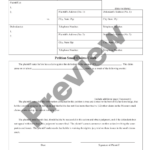 Missouri Petition Small Claims Court How To Fill Out A Small Claims