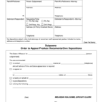 Missouri Subpoena Fill Out Sign Online DocHub