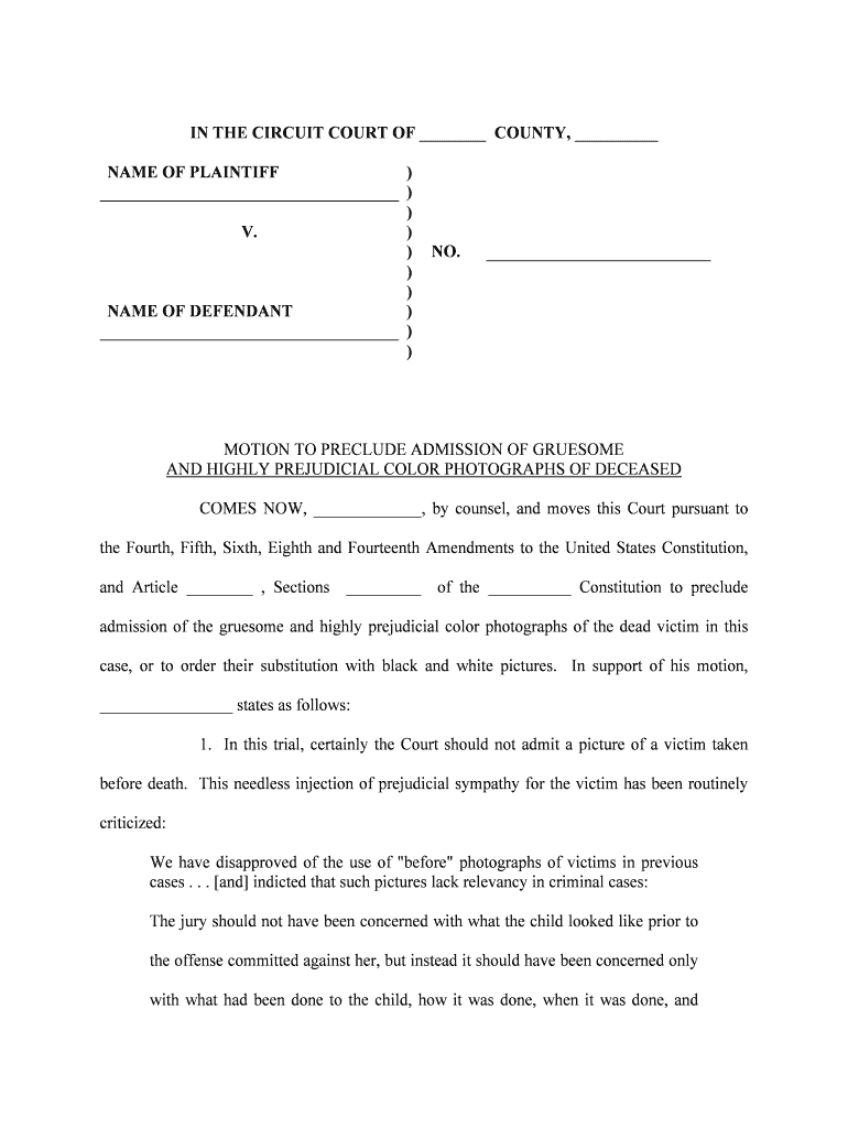 Motion To Dismiss Illinois DuPage County Circuit Court Form Fill Out 