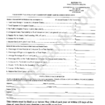 Net Profits License Fee Return Form State Of Kentucky Printable Pdf