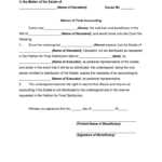 Nj Final Accounting Form For Probate Fill Online Printable Fillable