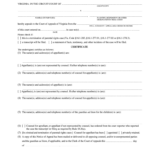 Notice Of Appeal For Court Of Appeals Virginia Fill Out Sign Online