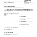 Notice Of Appearance New York Supreme Court Printable Pdf Download