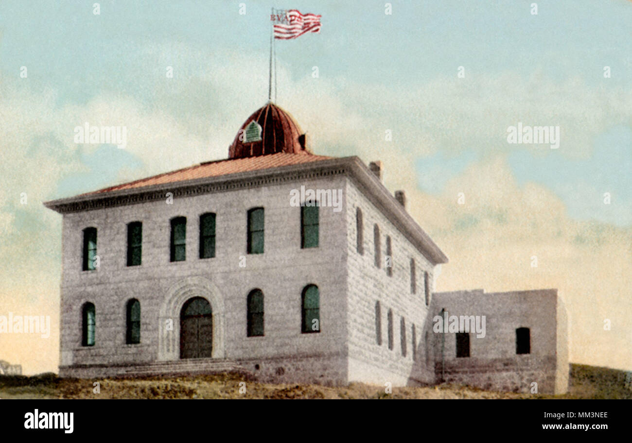 Nye County Court House Tonopah 1910 Stock Photo Alamy