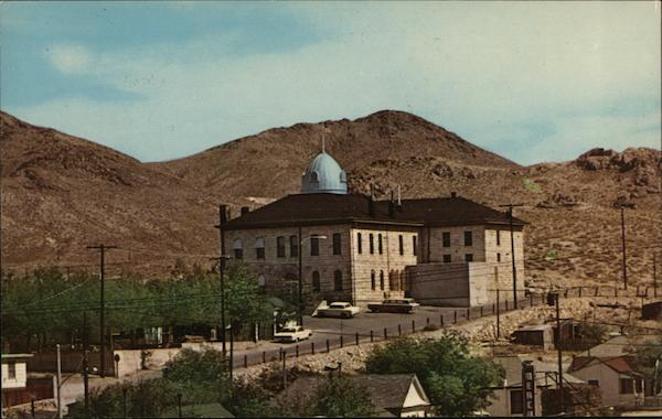 Nye County Court House Tonopah NV Postcard