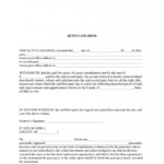 Ohio Quit Claim Deed Form Deed Forms Deed Forms