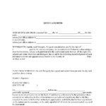 Ohio Quit Claim Deed Form Page 1 Deed Forms Deed Forms