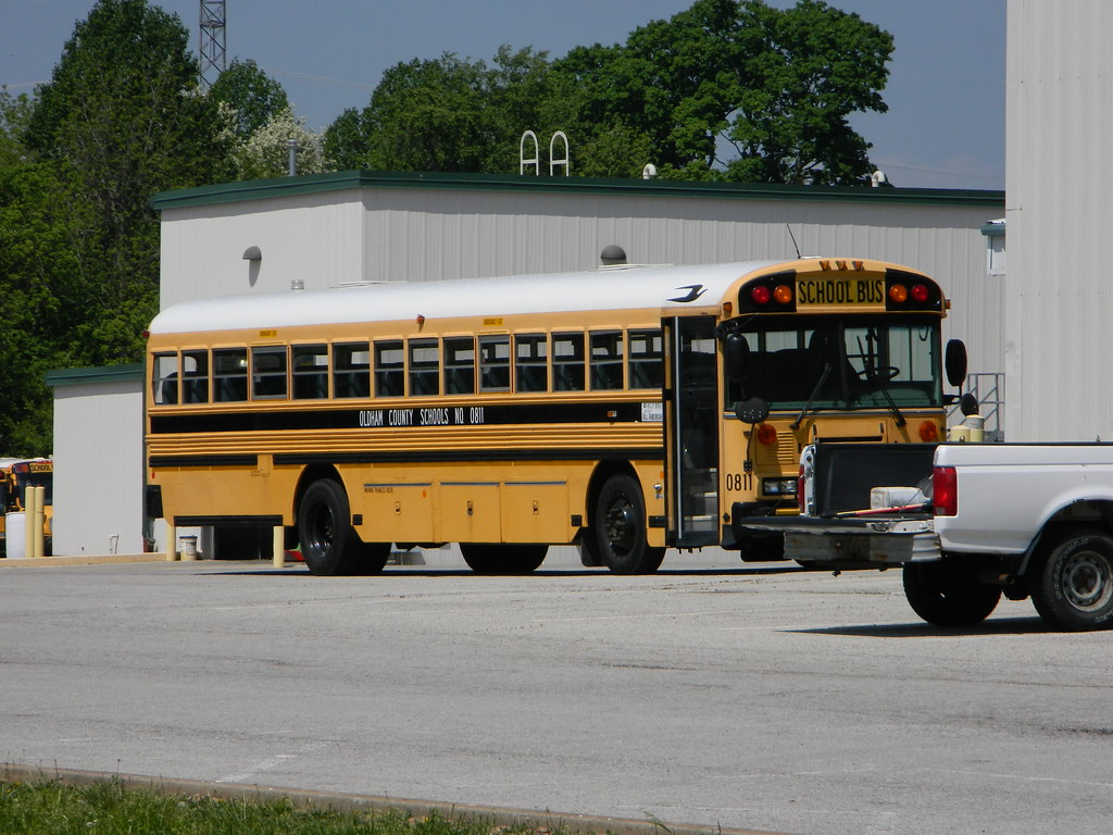 Oldham County Schools 0811 Bus Lot La Grange KY Flickr