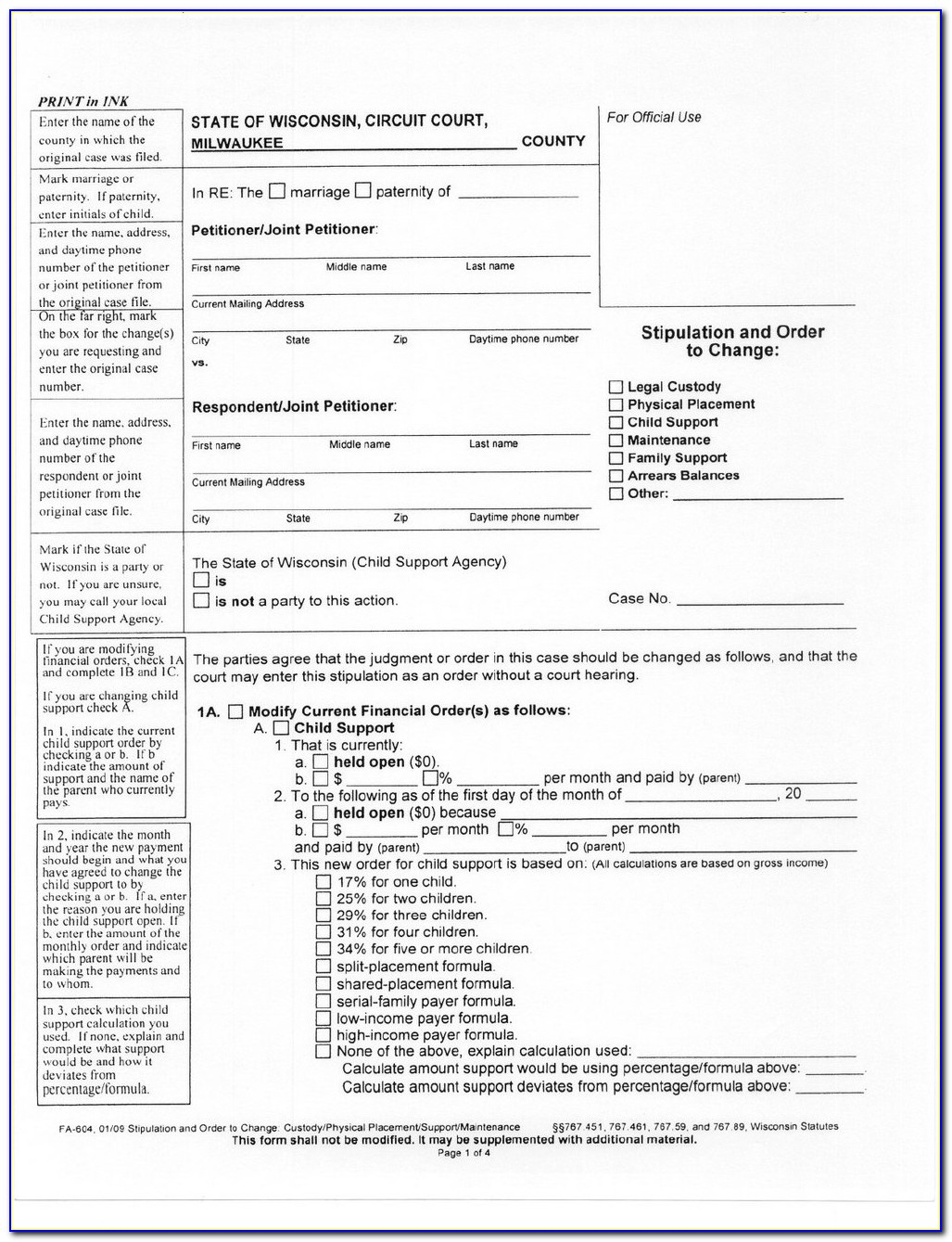 Oswego County Family Court Forms CourtForm