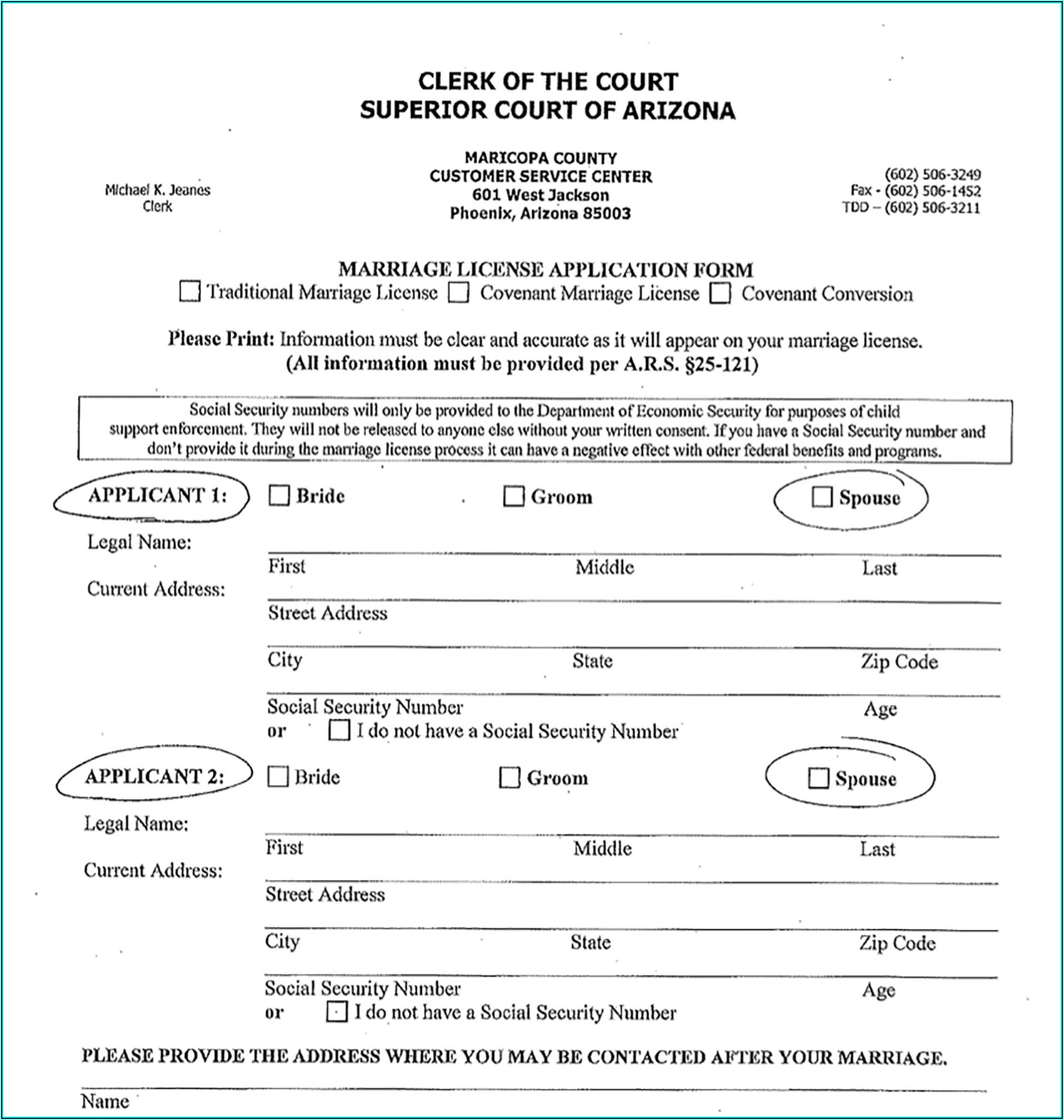 Pinal County Divorce Forms Form Resume Examples jl10ek7K2b