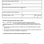 Printable Certificate Of Exemption Form Washington State Printable