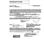 Printable Example Of A Quit Claim Deed Completed