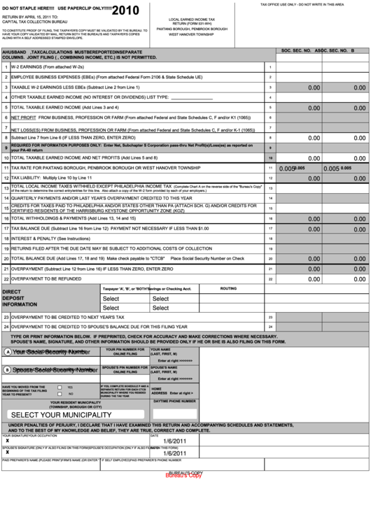 Printable Local Tax Forms Printable Form 2022