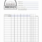 Printable Lunch Order Form Template Printable Templates