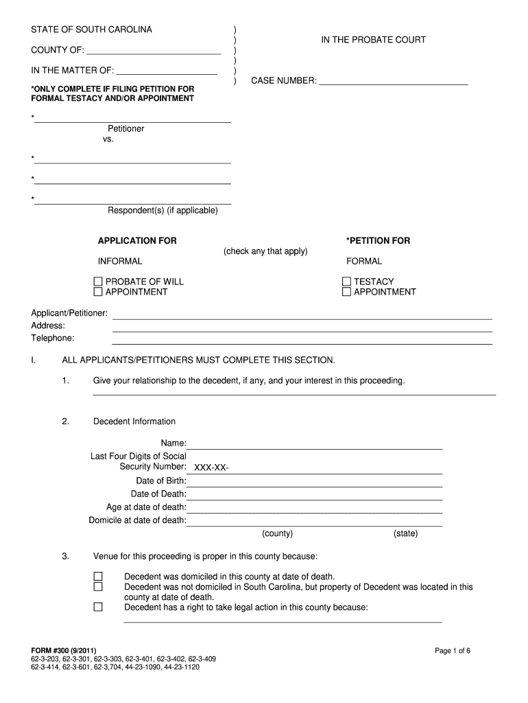 Probate Court Forms Fill Out And Sign Printable PDF Template SignNow