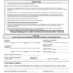 PROPERTY LOSS OR DAMAGE CLAIM FORM EMD 086