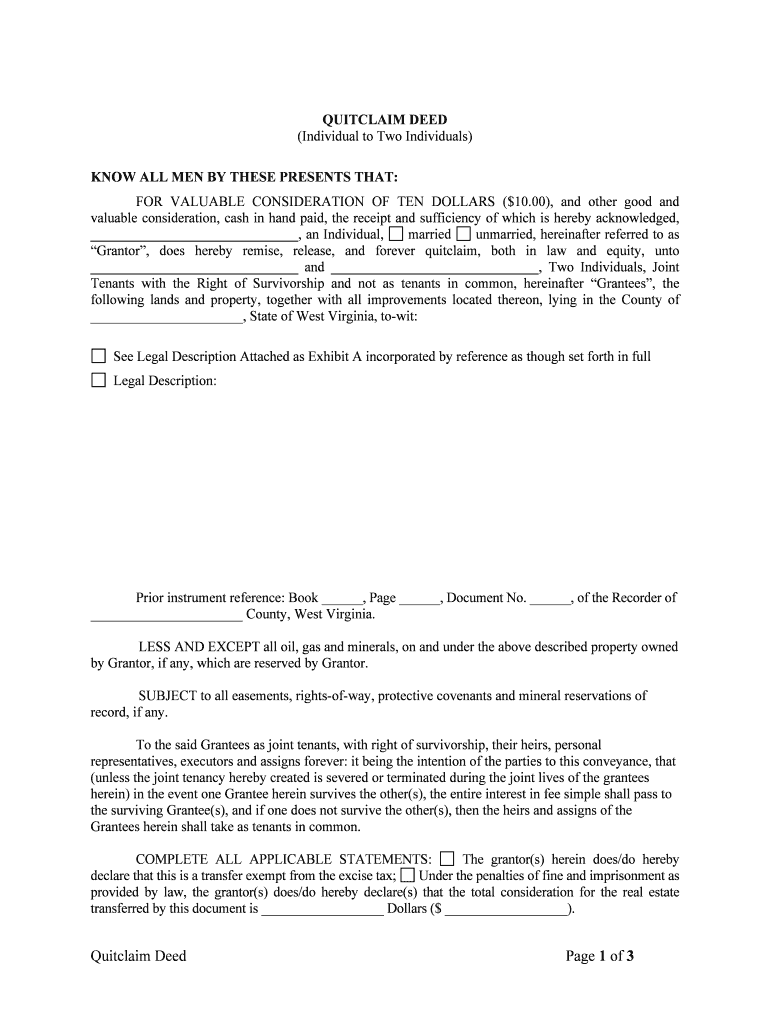 Quit Claim Deed Arapahoe County Form Fill Out And Sign Printable PDF 