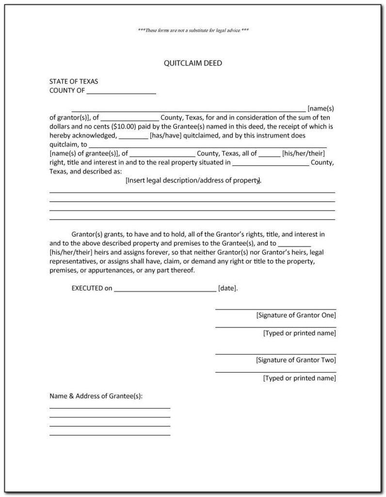 Quit Claim Deed Form Adams County Colorado Form Resume Examples 