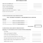 Refund Request Form Kentucky Occupational Tax Office Printable Pdf