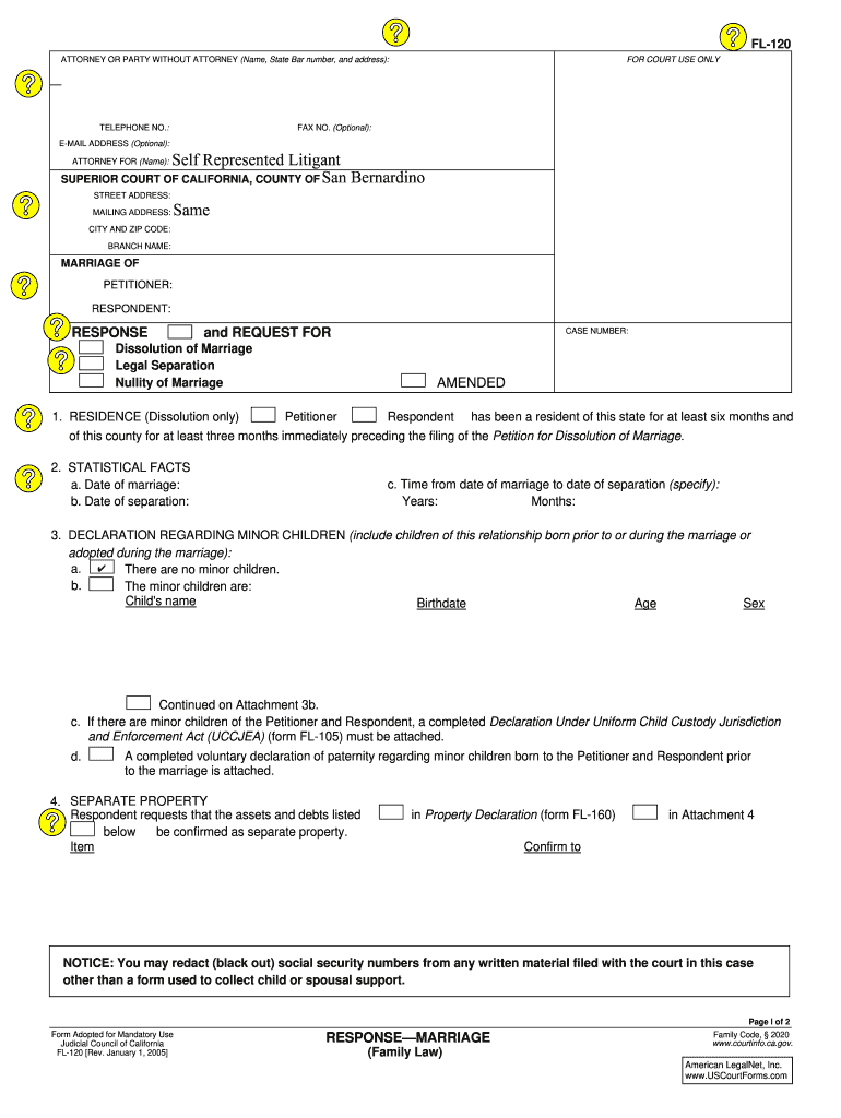 San Bernardino County Court Forms Fill Out Sign Online DocHub