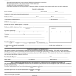 School Medication Administration Authorization Form 2004 Printable Pdf