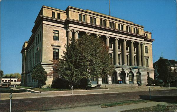 Scioto County Courthouse Portsmouth OH Postcard