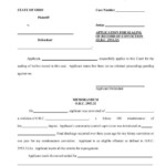 Sealing Of Conviction Hancock County Common Pleas Court CountyForms