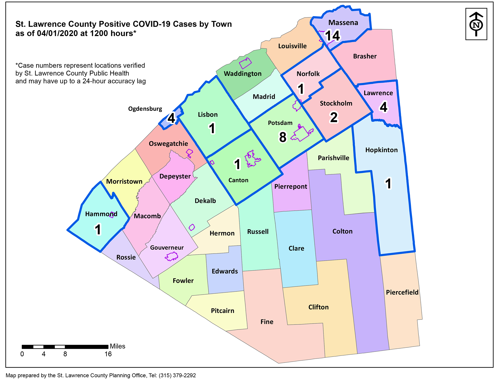 St Lawrence County 37 Positive Newzjunky