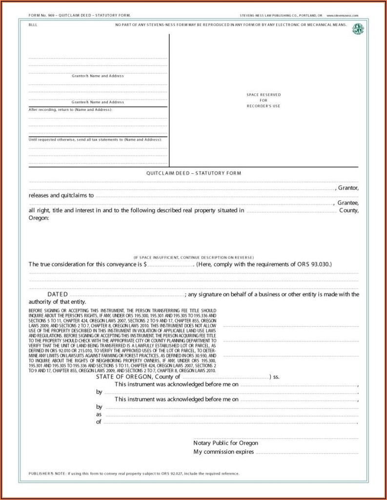 State Of Oregon Transfer On Death Deed Form Form Resume Examples 