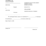 Substitution Of Attorney Fillable Form Printable Forms Free Online