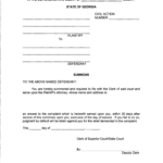 Summons Form Fill Out And Sign Printable PDF Template SignNow