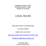 SUP Butler County Probate Court