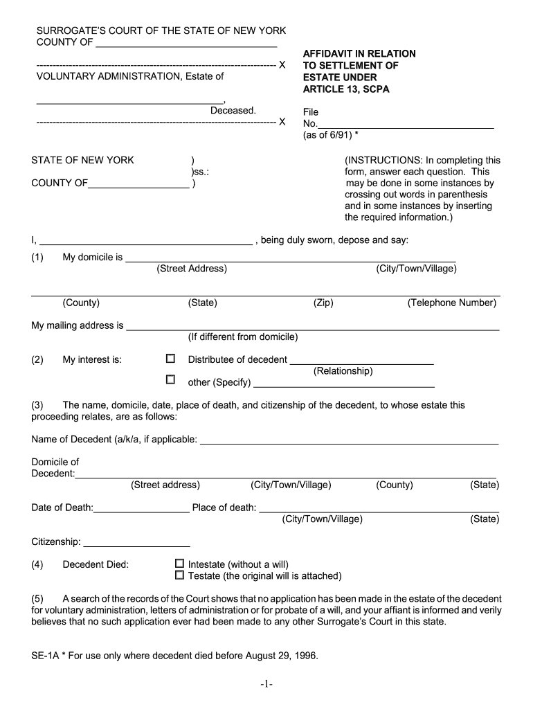 Surrogate s Court Forms New York Fill Out Sign Online DocHub