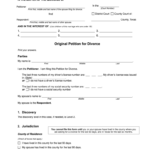 Texas Divorce Papers Pdf Fill Online Printable Fillable Blank