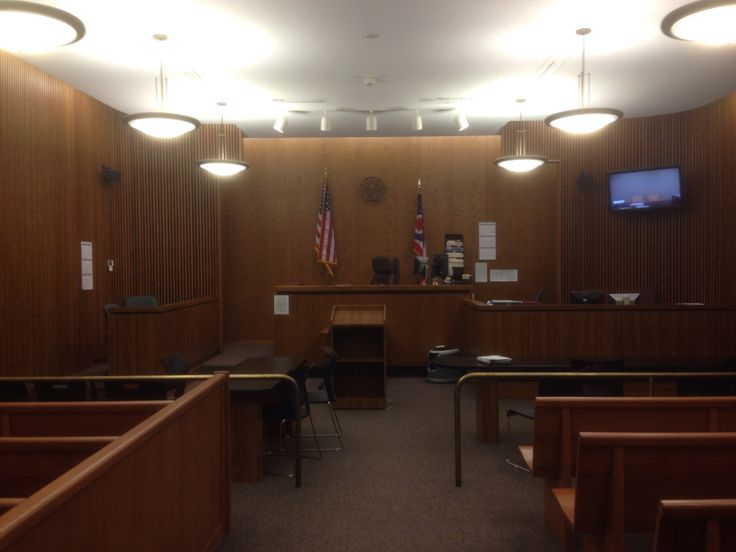 The Arraignment Room In The Cuyahoga County Court Of Common Pleas In 