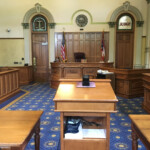 The Common Pleas Courtroom In The Shelby County Courthosue Shelby