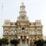 The Muskingum County Courthouse Is A Historic Building In Zanesville